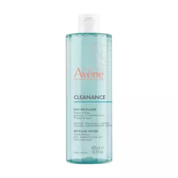 Мицеллярная вода Avene Cleanance 400 мл Новая формула