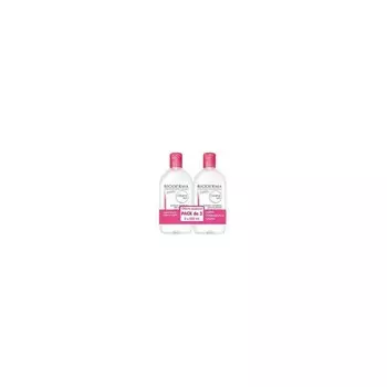 Мицеллярная вода Bioderma Sensibio H2O, 2х500 мл