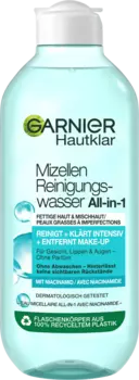 Мицеллярная вода для кожи прозрачная 3в1 400мл Garnier