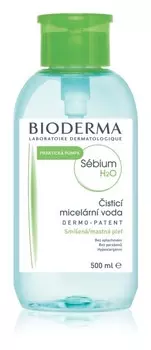 Мицеллярная вода для смешанной и жирной кожи с дозатором Bioderma Sbium H2O