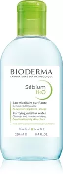 Мицеллярная вода для жирной и комбинированной кожи Bioderma Sbium H2O, 250 ml