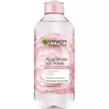 Мицеллярная вода Garnier Skin Active с розами для тусклой и чувствительной кожи 400мл, Original