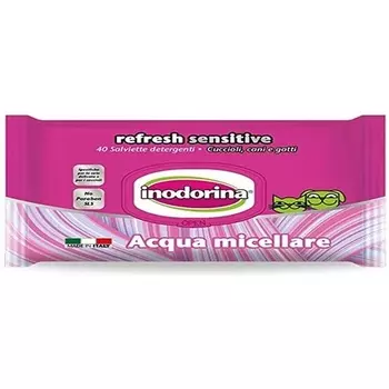 Мицеллярная вода Inodorin для чувствительной кожи 40 шт. Inodorina