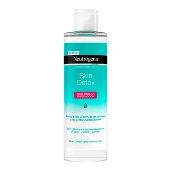 Мицеллярная вода Neutrogena Detox тройного действия 400 мл
