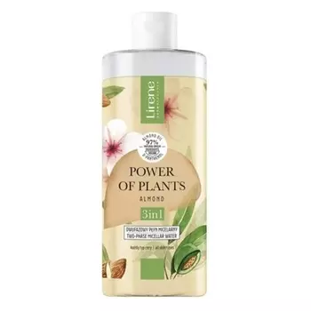 Мицеллярная вода Power of Plants 3-в-1 Миндаль 400 мл Лирен Assorted