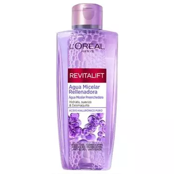 Мицеллярная вода Revitalift Agua micelar rellenadora con acido hialurnico puro L'Oral Pars, 200 ml