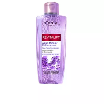Мицеллярная вода Revitalift filler cido hialurnico puro agua micelar L'oral pars, 200 мл