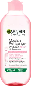 Мицеллярная вода розовая вода 400 мл Garnier