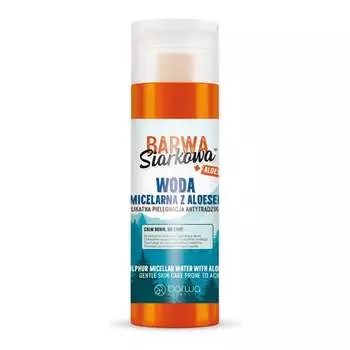 Мицеллярная вода с серой и алоэ вера мицеллярная вода с алоэ 200мл Barwa