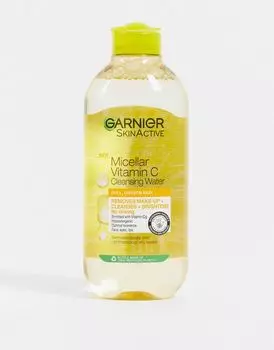 Мицеллярная вода с витамином С для тусклой кожи 400 мл Garnier, Sin color