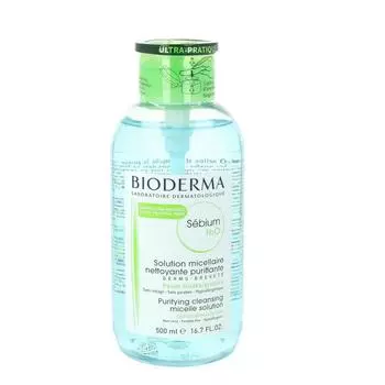 Мицеллярная вода Sebium H2O Bioderma, 500 мл