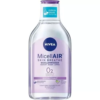 Мицеллярная вода Skin Breathe для чувствительной кожи 400 мл, Nivea