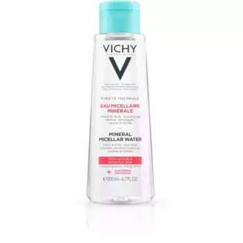 Мицеллярная вода Vichy Purete Thermale S200 мл Средство для снятия макияжа для чувствительной кожи