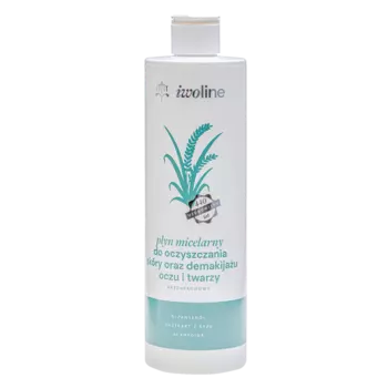 Мицеллярная жидкость для очищения и снятия макияжа с глаз и лица, 400 мл Iwoline