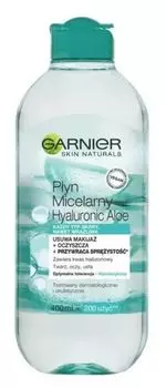 Мицеллярная жидкость Garnier Skin Naturals Hyaluronic Aloe, 400 мл
