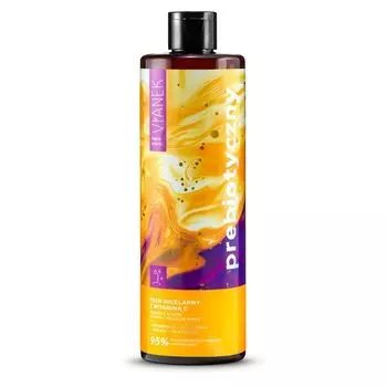 Мицеллярная жидкость с витамином С для лица, 400 мл Vianek