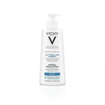 Мицеллярное молочко Minerale для сухой кожи, 400 мл Vichy Purete Thermale