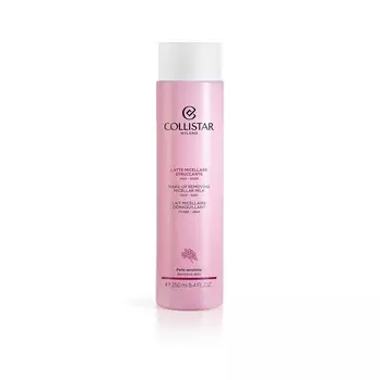 Мицеллярное средство для снятия макияжа make-up removing micellar milk Collistar, 250 мл