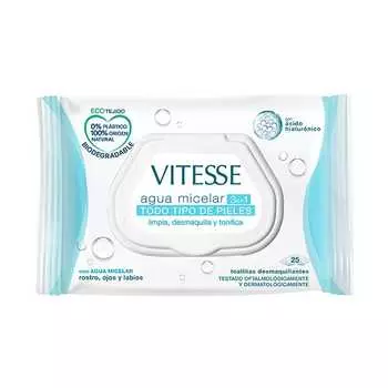 Мицеллярные салфетки 25 шт Vitesse