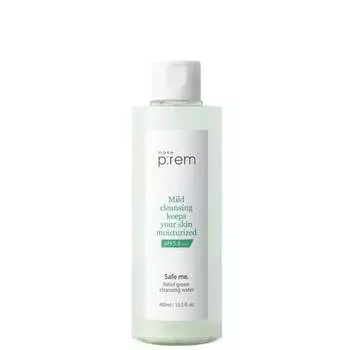 Мицеллярный флюид, 400 мл Make P:rem Safe Me Relief Green Cleansing Water, Inna marka