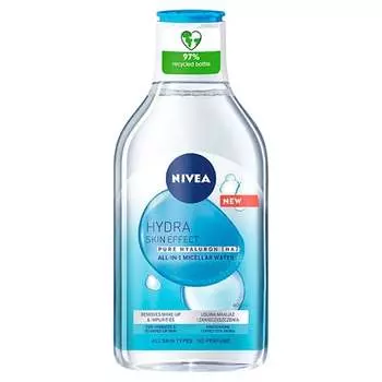 Мицеллярный флюид для лица Hydra Skin Effect 400мл Nivea