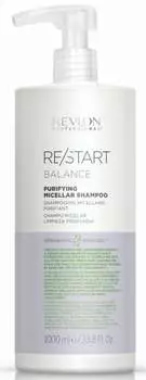 Мицеллярный очищающий шампунь 1000 мл REVLON RESTART, Revlon Professional
