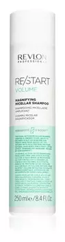 Мицеллярный шампунь для придания объема тонким и нежным волосам Revlon Professional Re/Start Volume