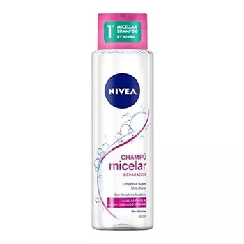 Мицеллярный восстанавливающий шампунь 400мл, Nivea