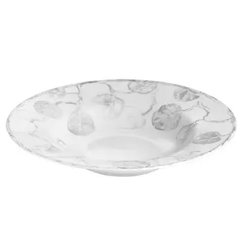 Michael Aram Ботаническая чаша с ободком из листьев, белый