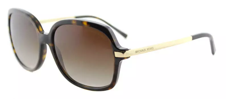 Michael Kors Adrianna II MK 2024 310613 женские квадратные солнцезащитные очки, коричневый