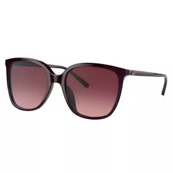 Michael Kors ANAHEIM MK 2137U 33448H 57 мм женские квадратные солнцезащитные очки, цвет cordovan
