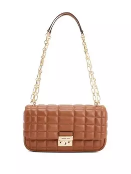 Michael Kors большая сумка через плечо из кожи Tribeca, коричневый