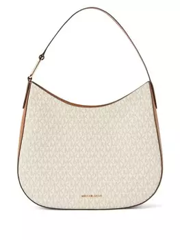 Michael Kors большая сумка Kensington через плечо, нейтральный цвет