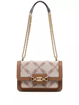 Michael Kors большая сумка на плечо Heather, нейтральный цвет