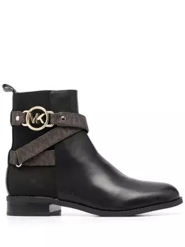 Michael Kors ботинки Rory с логотипом, черный