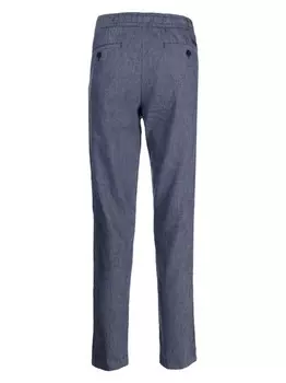 Michael Kors брюки из смесого льна, синий