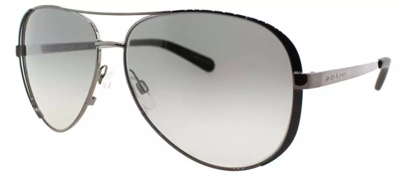 Michael Kors Chelsea MK 5004 101311 женские солнцезащитные очки-авиаторы, серебряный