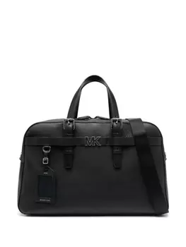 Michael Kors чемодан Hudson из зернистой кожи, черный