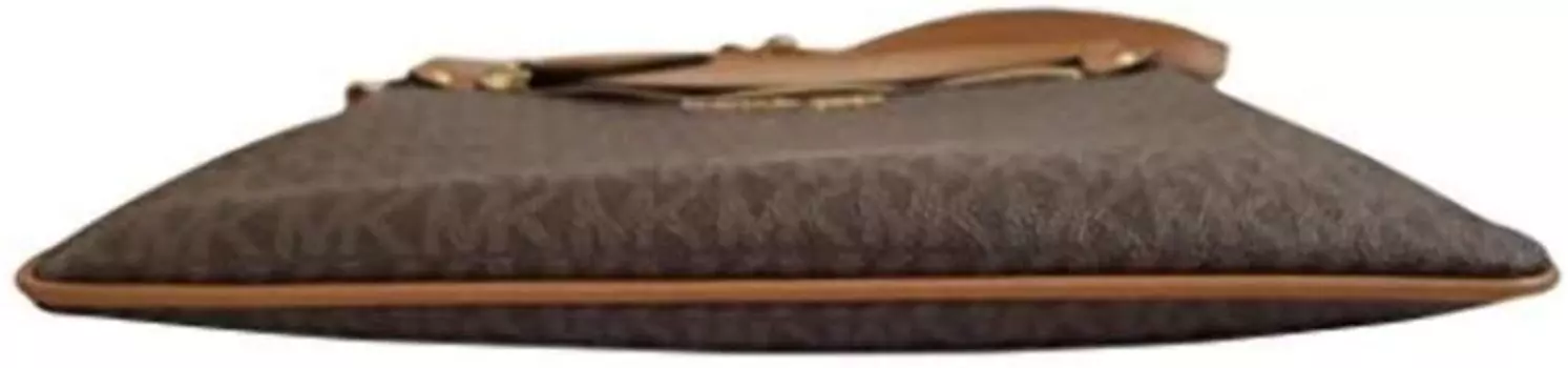 Michael Kors CONNIE LARGE NORTH SOUTH SIGNATURE СУМКА ЧЕРЕЗ ПЛЕЧО КОРИЧНЕВЫЙ ЖЕЛУДЬ