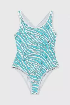 Michael Kors детский слитный купальник, бирюзовый