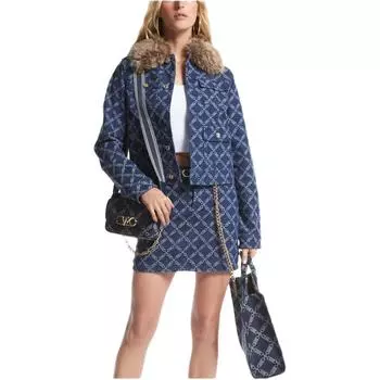 MICHAEL KORS Джинсовая куртка женская синяя