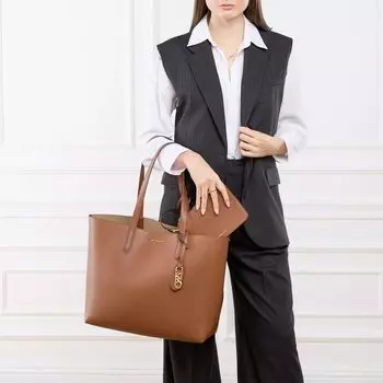 Michael Kors Eliza очень большая двусторонняя сумка-тоут с короткими ручками в восточном/западном направлении