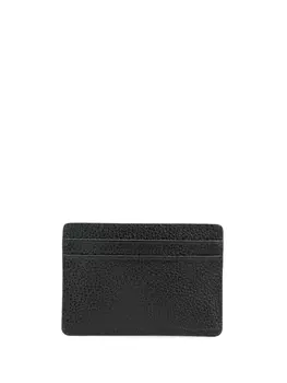 Michael Kors фактурный картхолдер с тисненым логотипом, черный