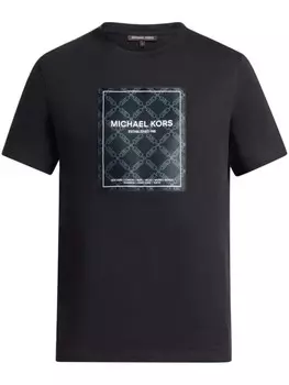 Michael Kors футболка Empire Flagship, черный