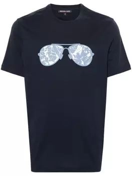 Michael Kors футболка Palm Aviator, синий