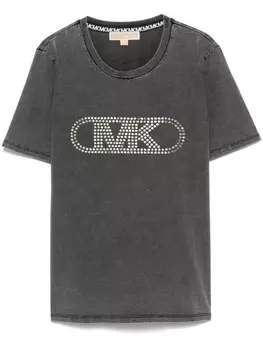 Michael Kors футболка с заклепками, серый
