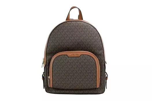 Michael Kors Jaycee Большой фирменный женский рюкзак через плечо из ПВХ, мультиколор