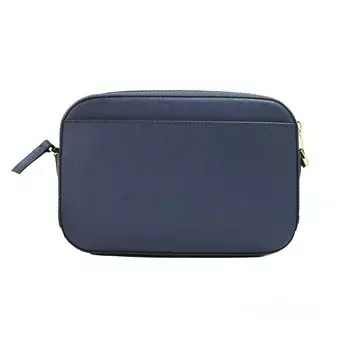 Michael Kors Jet Set Большая женская сумка через плечо East West Темно-синяя кожаная сумка на молнии с цепочкой, мультиколор