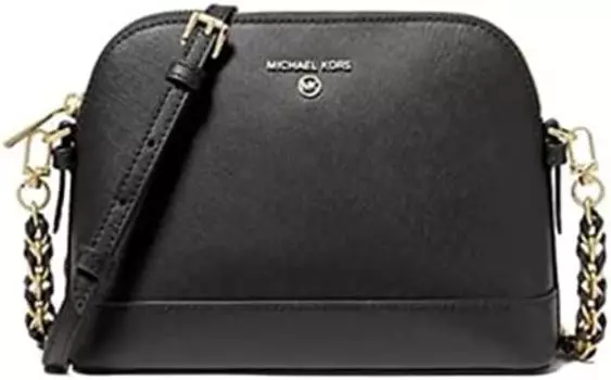 Michael Kors Jet Set Charm Большая сумка через плечо с куполом, Черная