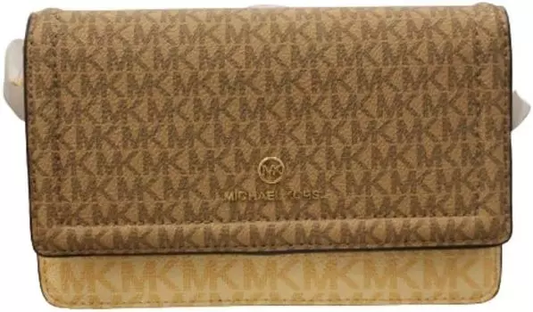 Michael Kors Jet Set Charm Маленькая сумка через плечо для телефона (BTTRMILK MLT)